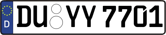 DU-YY7701