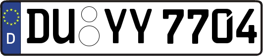 DU-YY7704