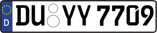 DU-YY7709