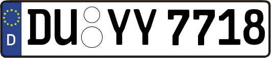 DU-YY7718