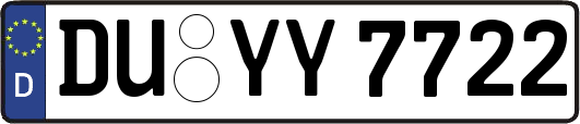 DU-YY7722