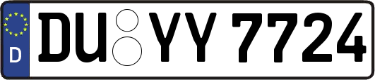 DU-YY7724