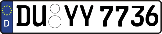 DU-YY7736