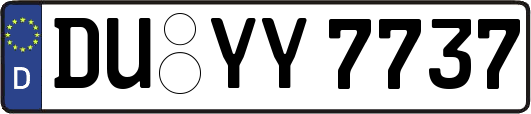 DU-YY7737