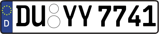 DU-YY7741