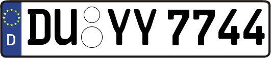 DU-YY7744