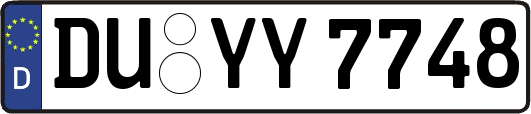 DU-YY7748