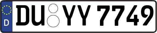 DU-YY7749