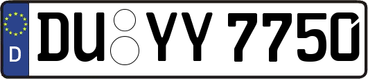 DU-YY7750
