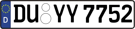 DU-YY7752