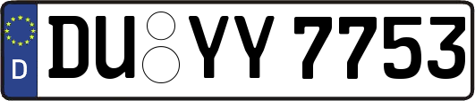 DU-YY7753