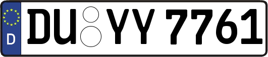 DU-YY7761