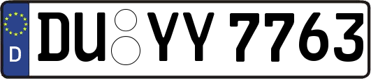 DU-YY7763