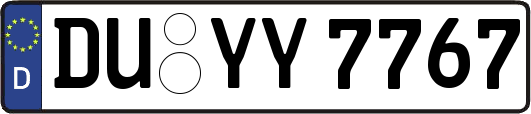 DU-YY7767