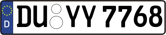 DU-YY7768