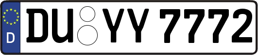 DU-YY7772