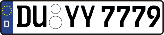DU-YY7779