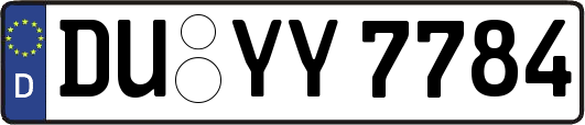 DU-YY7784