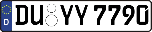DU-YY7790