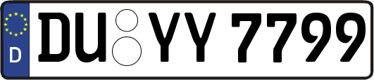 DU-YY7799