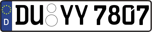 DU-YY7807
