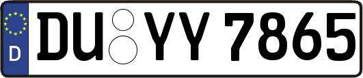 DU-YY7865