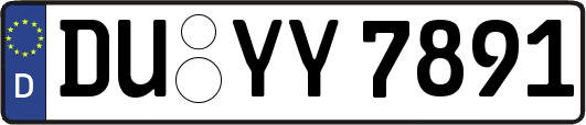 DU-YY7891