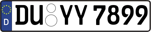 DU-YY7899