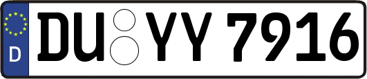 DU-YY7916