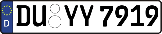 DU-YY7919