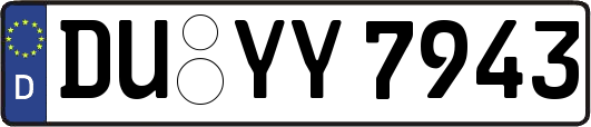 DU-YY7943