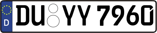DU-YY7960