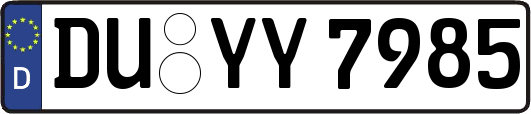 DU-YY7985