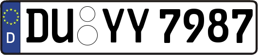 DU-YY7987