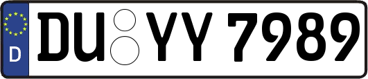 DU-YY7989