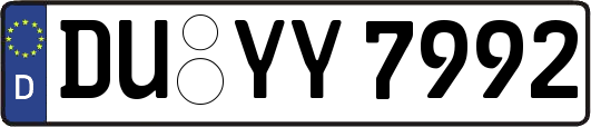 DU-YY7992