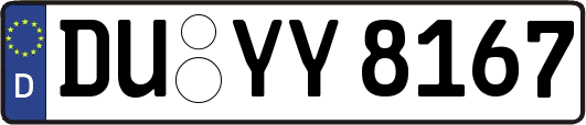 DU-YY8167