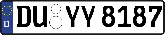 DU-YY8187