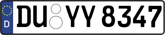 DU-YY8347