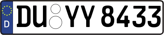 DU-YY8433