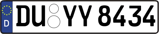 DU-YY8434