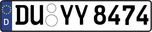 DU-YY8474