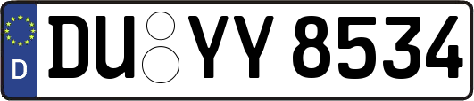 DU-YY8534