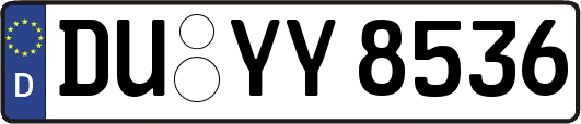 DU-YY8536