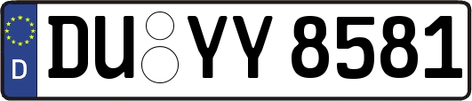 DU-YY8581