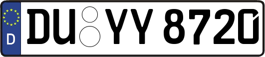 DU-YY8720