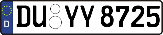 DU-YY8725