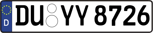 DU-YY8726