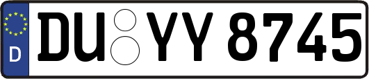 DU-YY8745