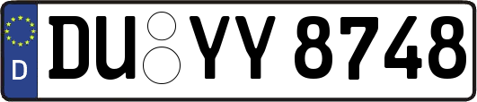 DU-YY8748